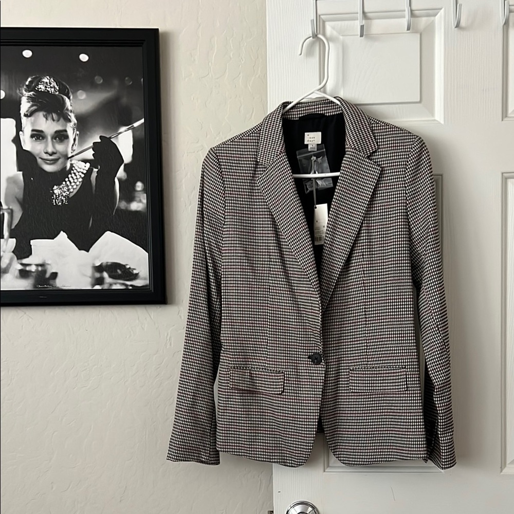 A New Day Women's Plaid Blazer